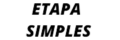 ETAPA SIMPLES
